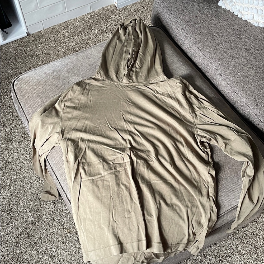 Banana Republic Men's Tan Hoodie Sweater